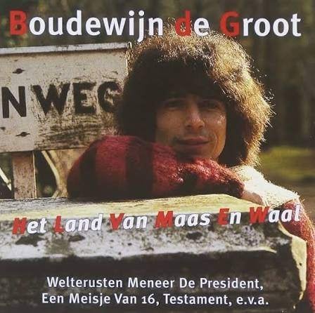 BOUDEWIJN de GROOT : Het land van Maas en Waal, Cd's en Dvd's, Inclusief boekje, Cabaret of Kleinkunst, Ophalen of Verzenden, Zo goed als nieuw