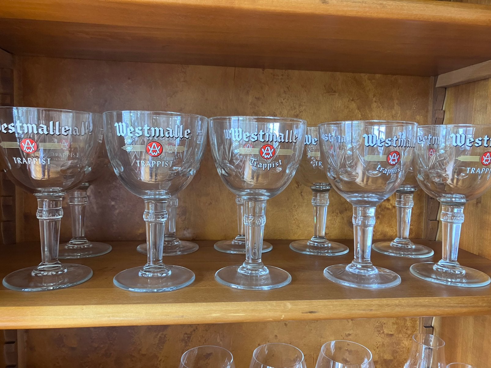 Westmalle triple glazen, Ophalen, Zo goed als nieuw