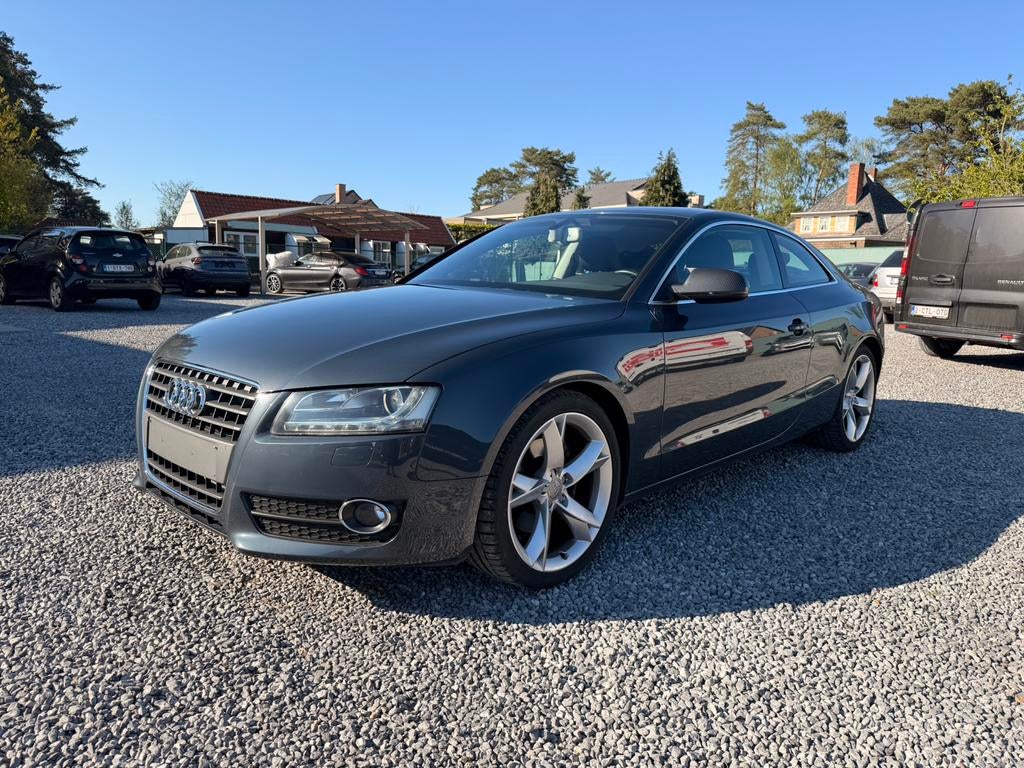 Audi A5 S-line coupé 2.0TFSI, Auto's, Audi, 4 cilinders, 149 g/km, Leder, 2 deurs