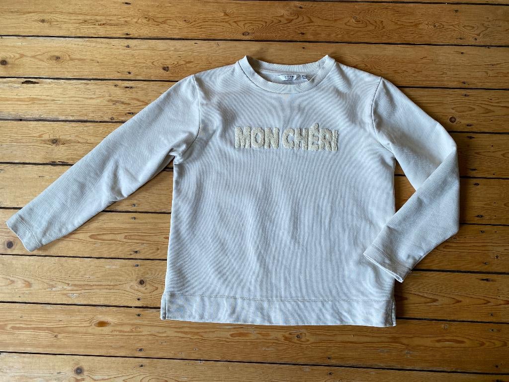 Ecru sweater, maat S, merk b.young, in perfecte staat!, Beige, Ophalen of Verzenden, Zo goed als nieuw, Maat 36 (S)