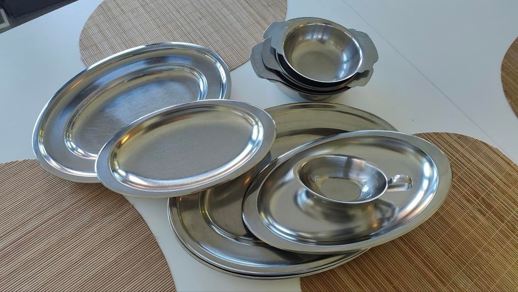 Inox schaaltjes en kommetjes, Huis en Inrichting, Keuken | Potten en Pannen, Ophalen of Verzenden, Inox