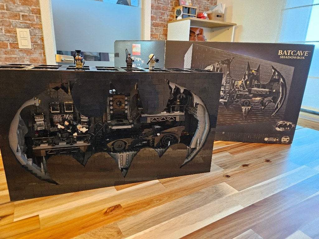 Lego 76252 Batcave shadowbox, Kinderen en Baby's, Speelgoed | Duplo en Lego, Ophalen, Overige thema's, Lego, Zo goed als nieuw