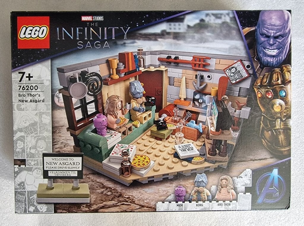 LEGO Marvel 76200 – Bro Thor’s New Asgard – sealed (MISB), Marvel, Lego, Nieuw, Ophalen of Verzenden
