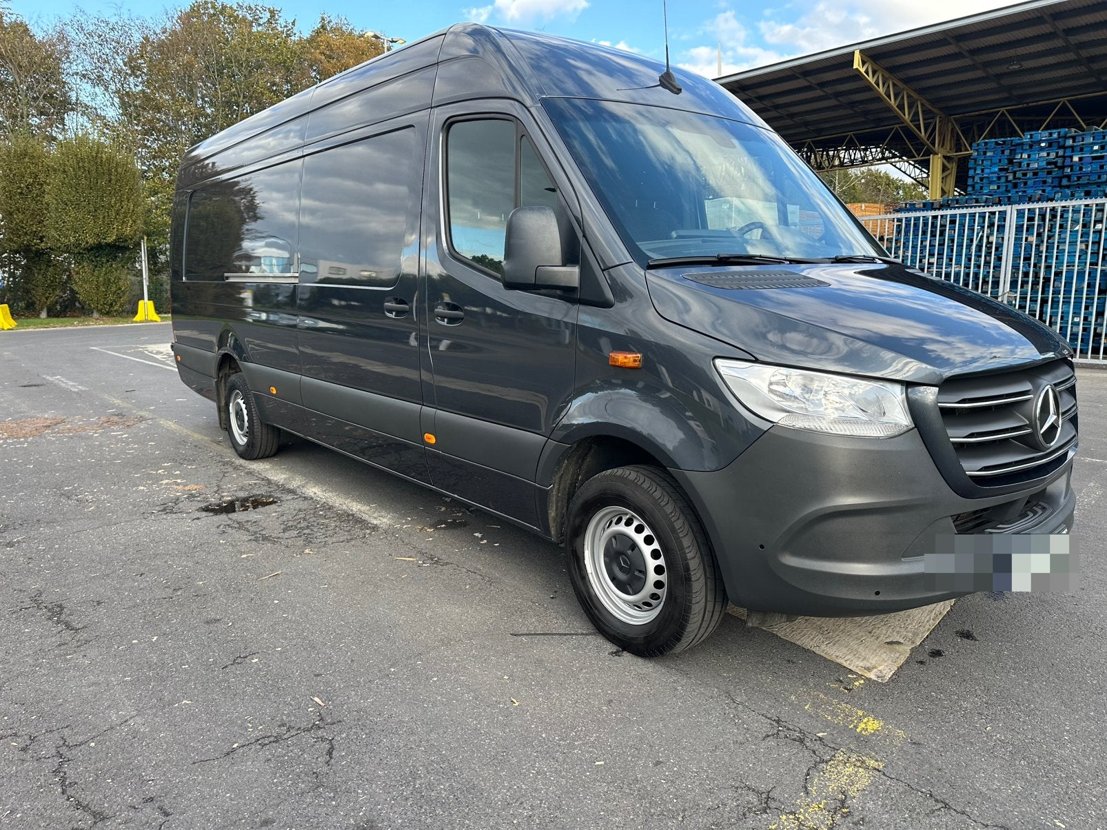 Mercedes Sprinter 319 extralong,2023,automaat,170km, Autos, Achat, Entreprise, Mercedes-Benz, Automatique