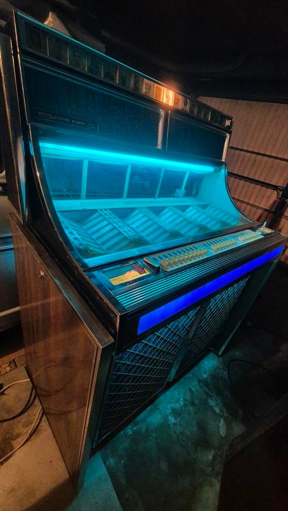Jukebox Seeburg 45t stereo, Ophalen, Seeburg
