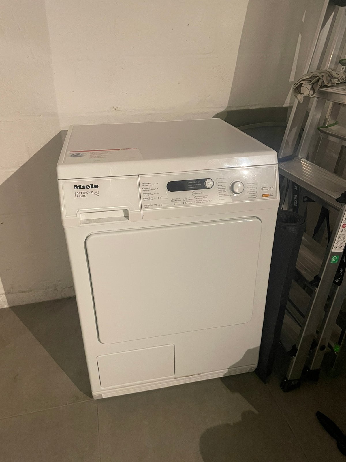 Sèche-linge Miele, 8 tot 10 kg, Ophalen, Gebruikt