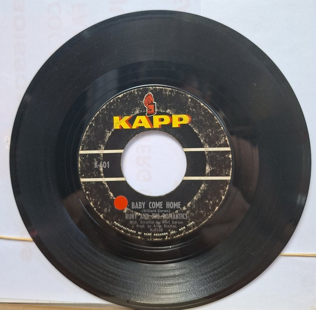 Ruby & The Romantics - Baby come home, Pressage original, Enlèvement ou Envoi, 7 inch, Utilisé