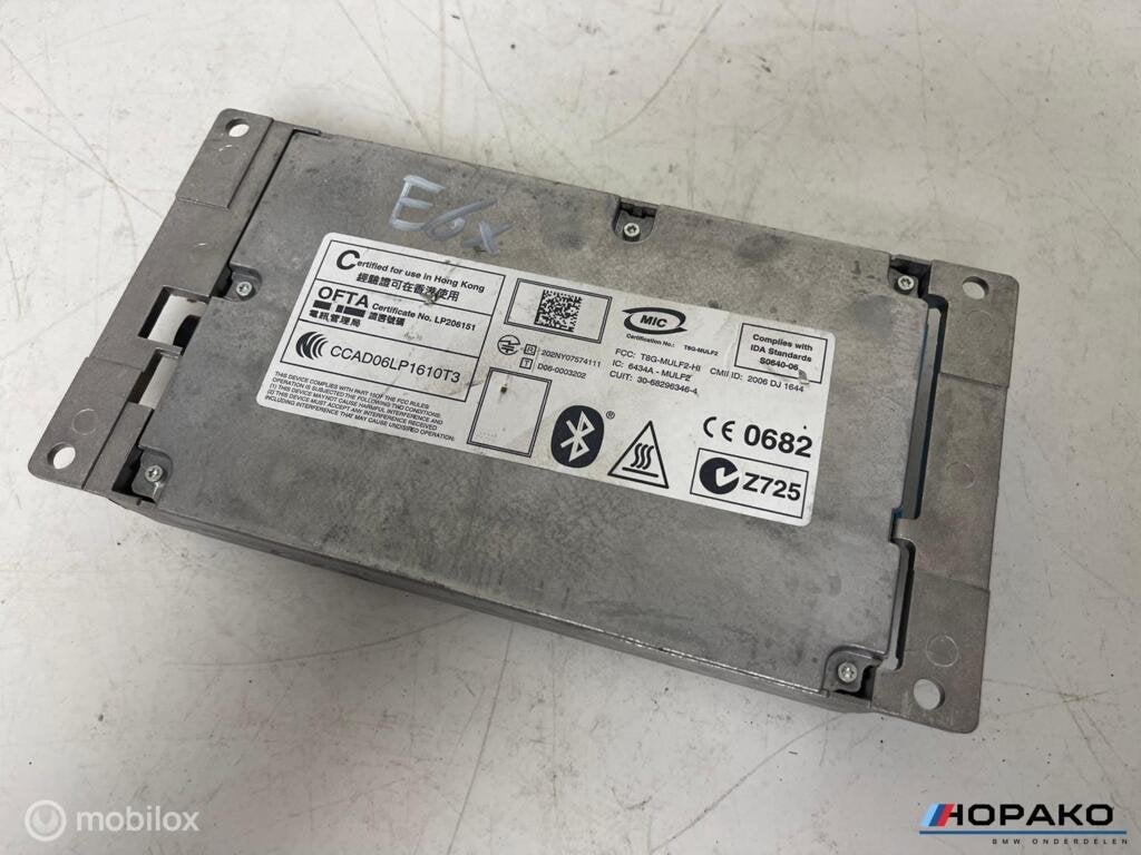Bluetooth-module BMW 5 serie E60 E61 | 8410920736001, Auto-onderdelen, Gebruikt, Einsteinlaan 5 rijswijk, Bmw, Ophalen of Verzenden
