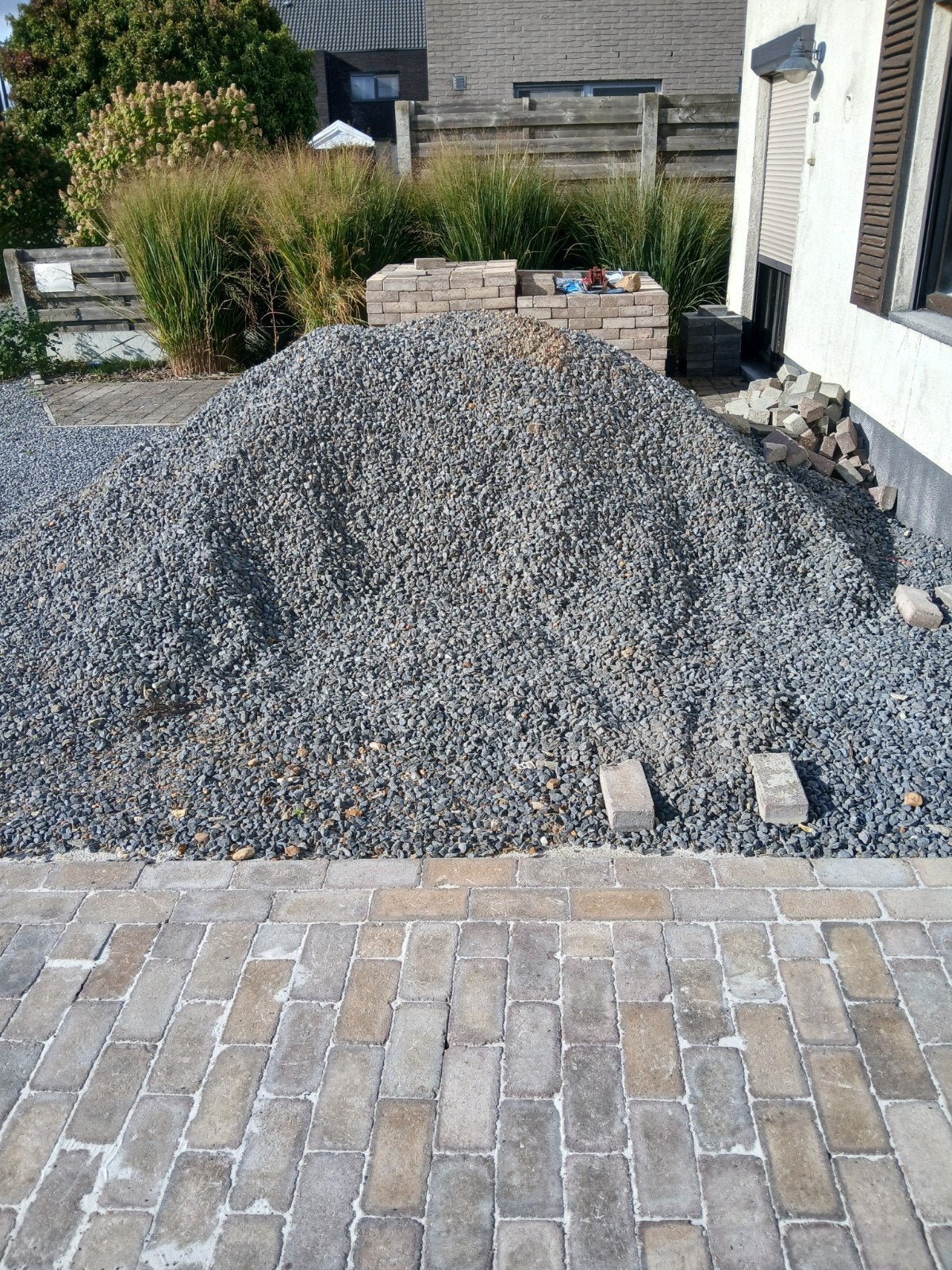 kiezel, Tuin en Terras, Ophalen