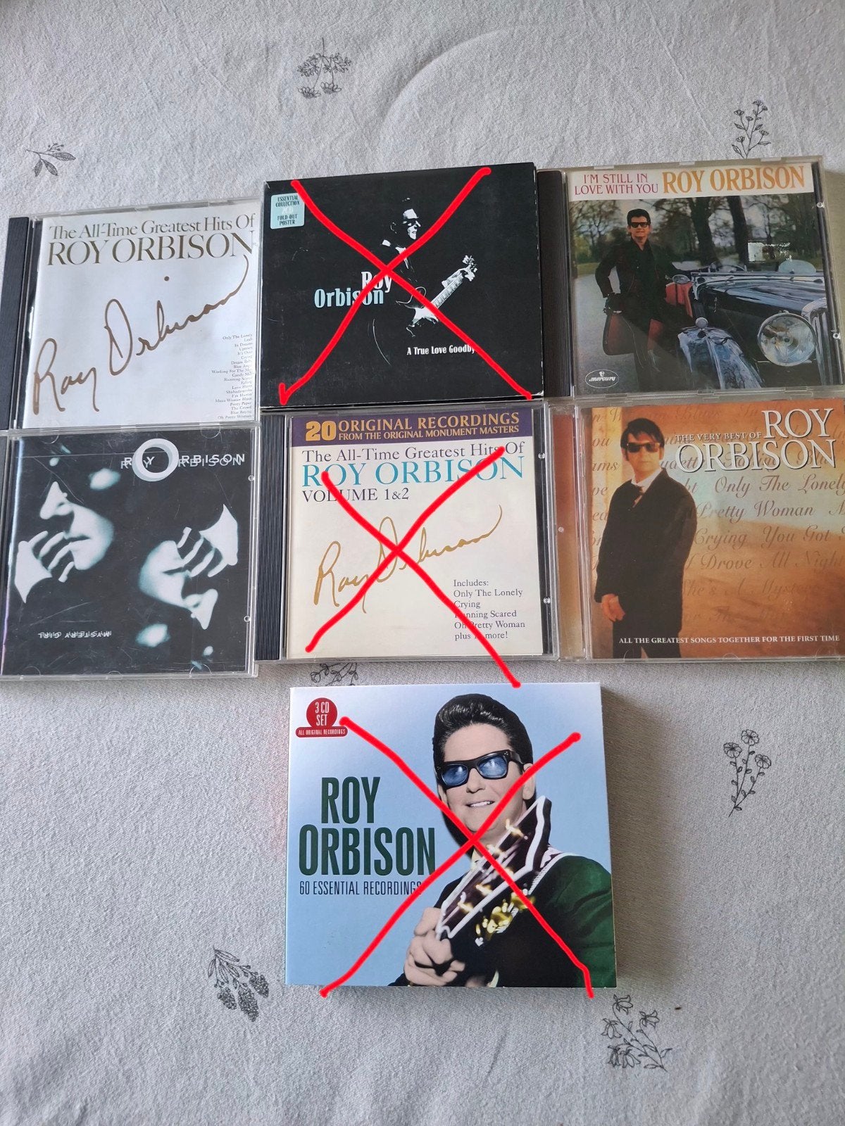 Cds Roy Orbison 1 euro par CD, Enlèvement ou Envoi