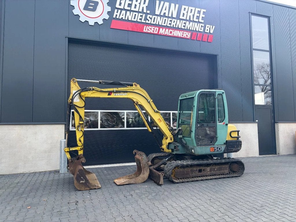 Yanmar B50 midigraver/graafmachine (bj 1995), Zakelijke goederen, Graafmachine