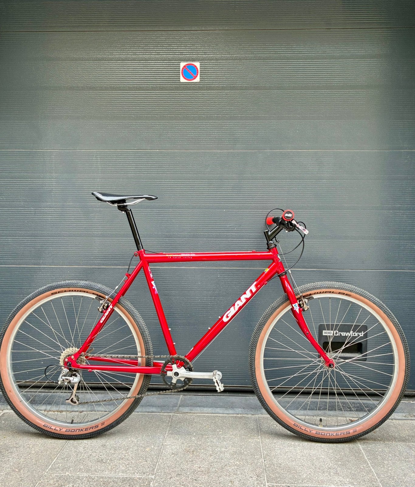 Giant GSR 2000 Retro Mountainbike, Fietsen en Brommers, Ophalen, Gebruikt, Velgrem, Versnellingen