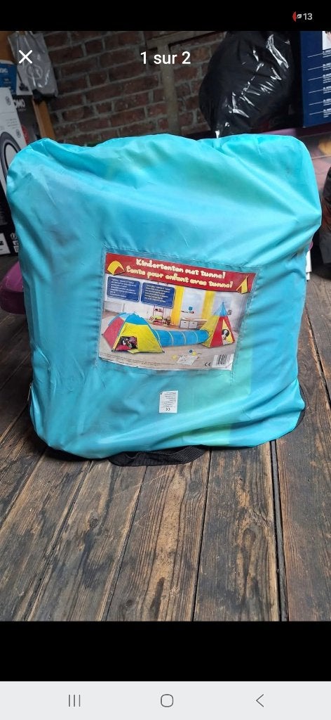 Tente de jeux, Kinderen en Baby's, Speelgoed | Buiten | Speeltoestellen, Ophalen, Gebruikt, Overige typen