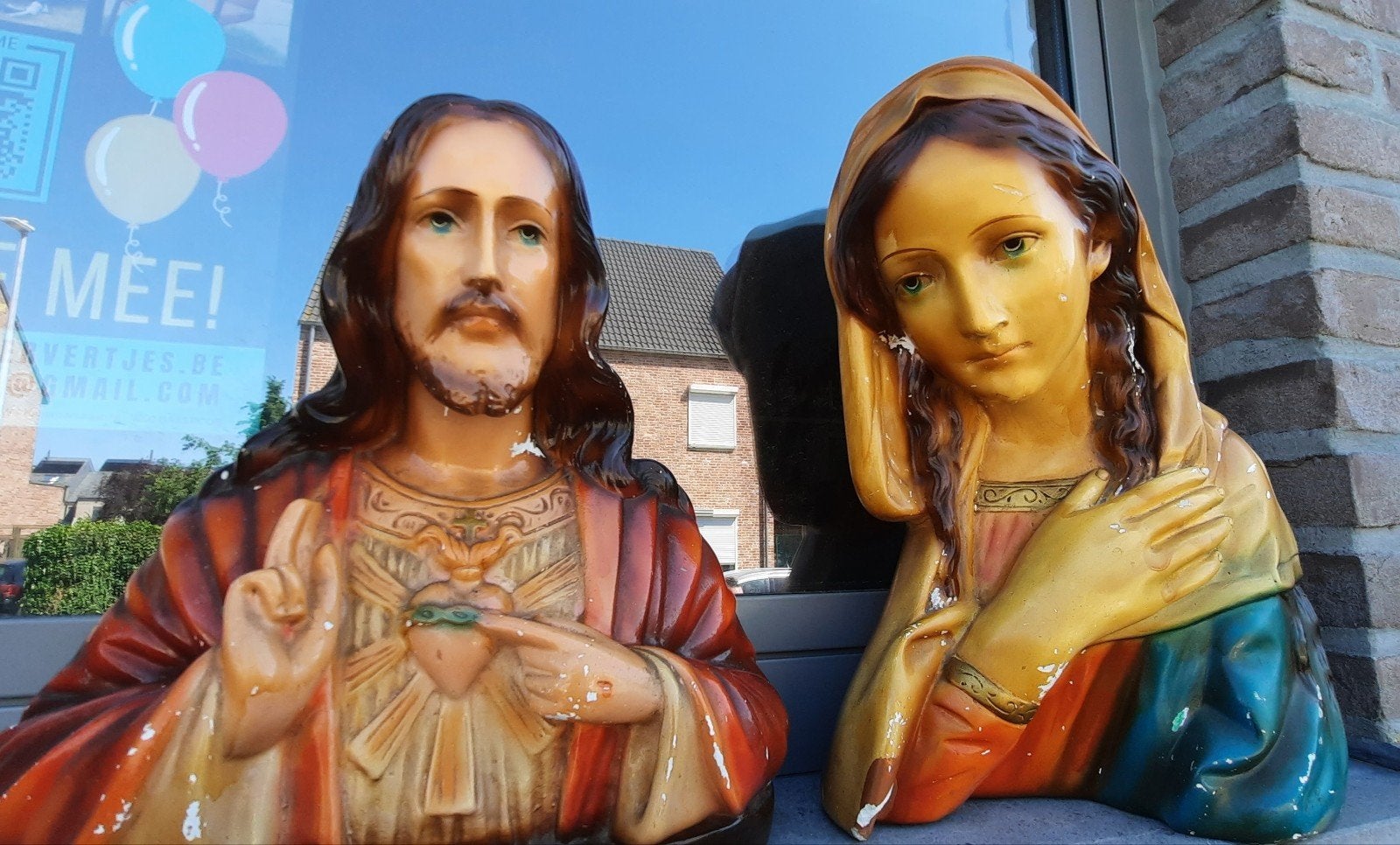 borstbeeld, Antiek en Kunst, Ophalen