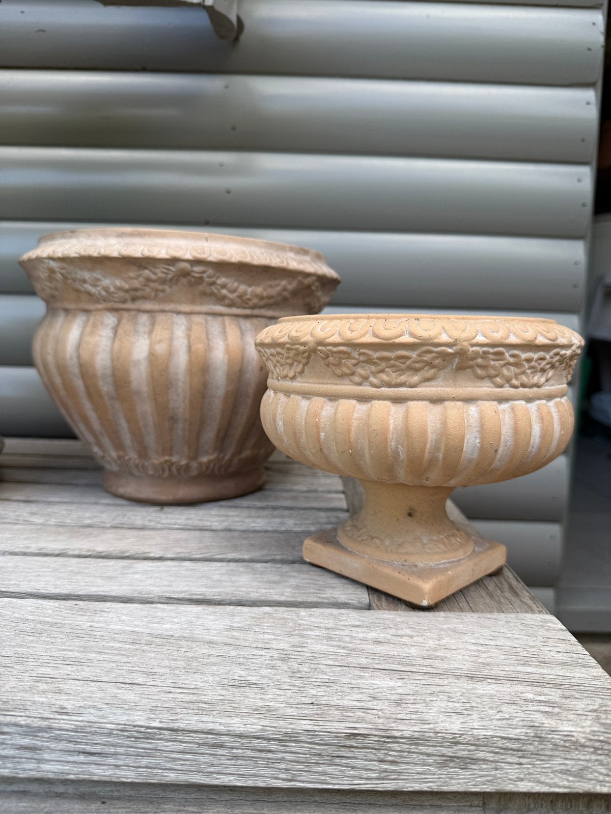 Ensemble de charmants pots de fleurs, Jardin & Terrasse, Enlèvement, Comme neuf