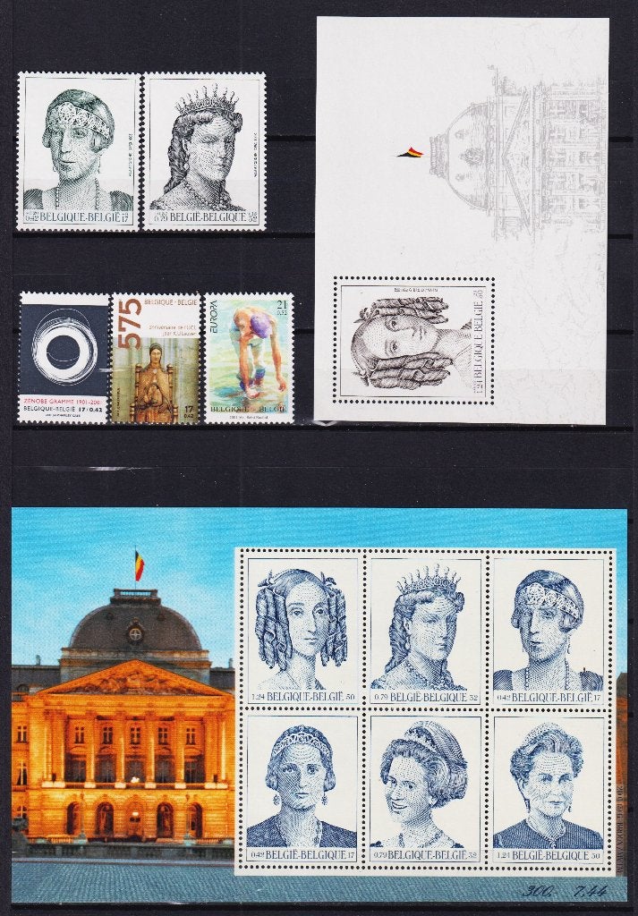 Belgique 2001 **, Timbres & Monnaies, Timbres | Europe | Belgique, Envoi, Non oblitéré, Neuf