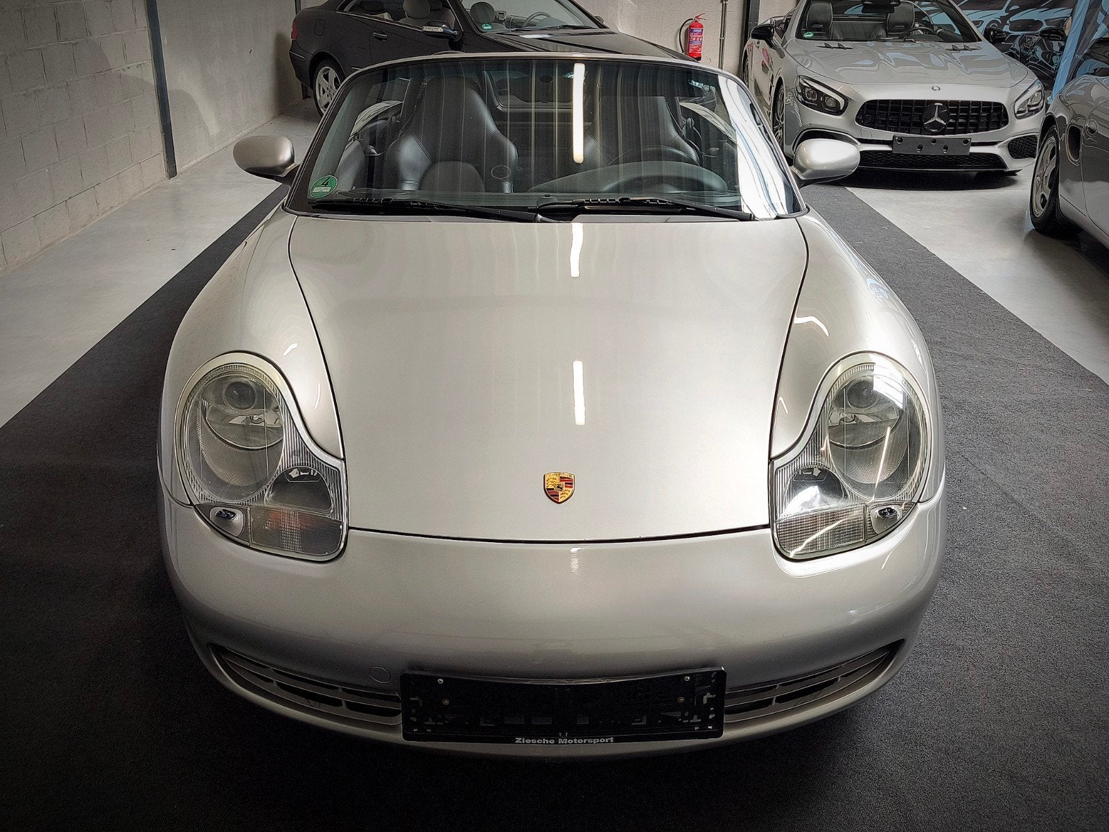 Porsche Boxster 2.7 handbak leder bixenon 2 delige bbs, Autos, Porsche, Cuir, Achat, Entreprise, Cabriolet
