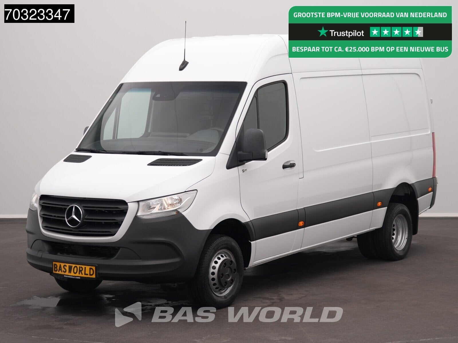 Mercedes Sprinter 514 CDI Automaat Dubbellucht L2H2 Navi Air, Automaat, Gebruikt, Euro 6, 4 cilinders