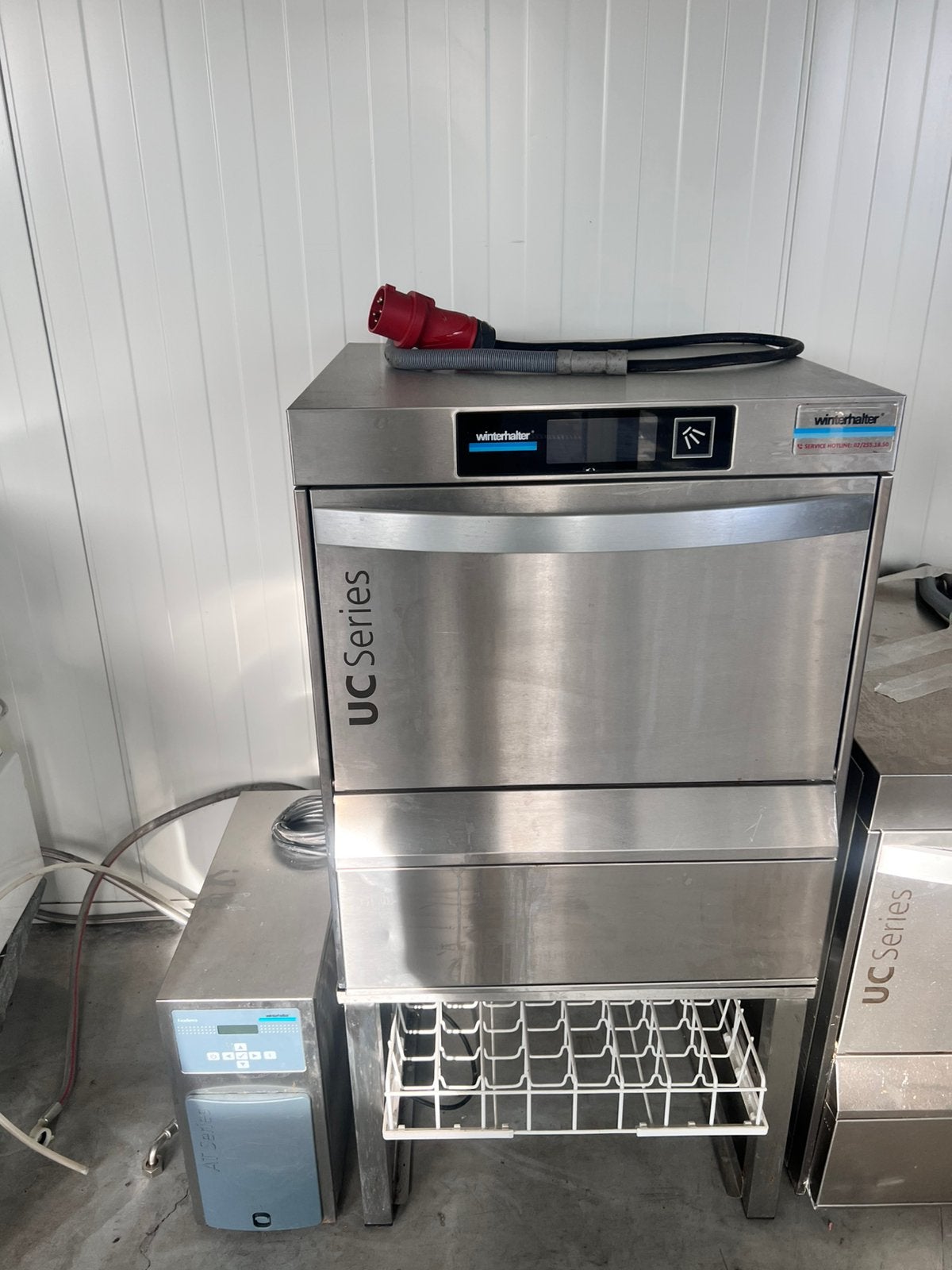 Winterhalter UCserie professionel vaatwasser/ATseries osmose, Enlèvement