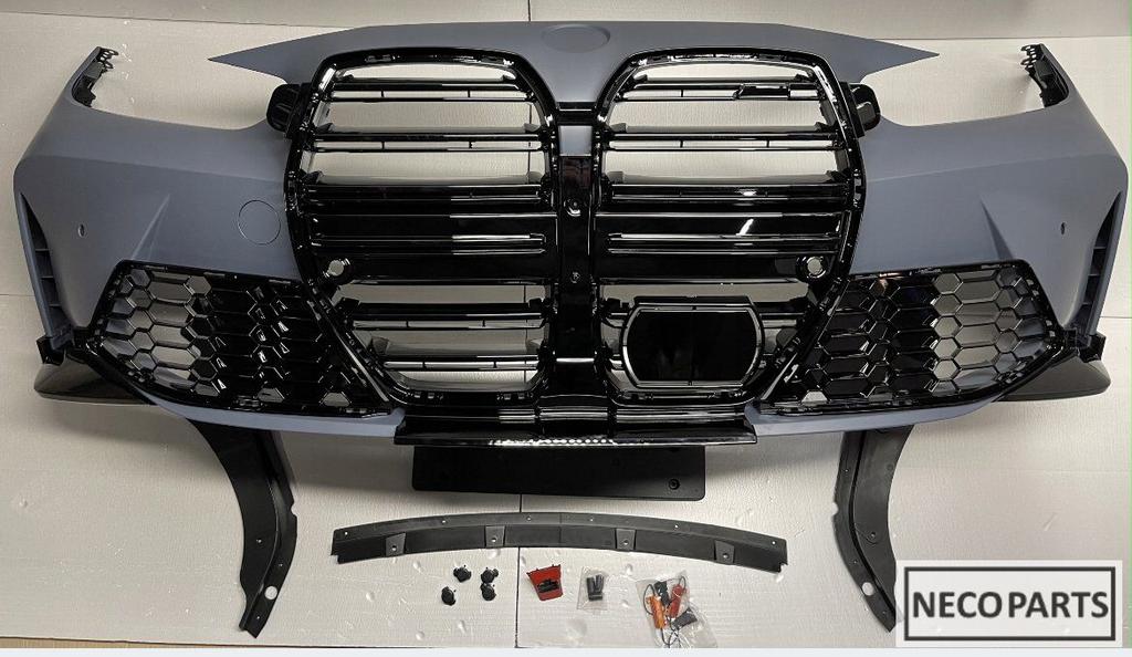 BMW G22 M PAKET M PERFOMANS M4 COMPLEET VOORBUMPER BUMPER, Ophalen of Verzenden, Gebruikt, BMW