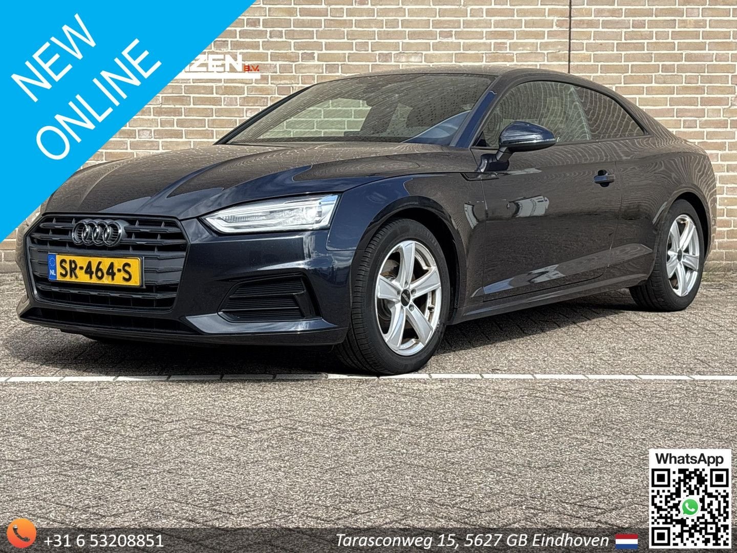 Audi A5 Coupé 1.4 TFSI Sport Pro Line | € 13.200,- NETTO! |, Auto's, Audi, Automaat, Zwart, Blauw, Bedrijf
