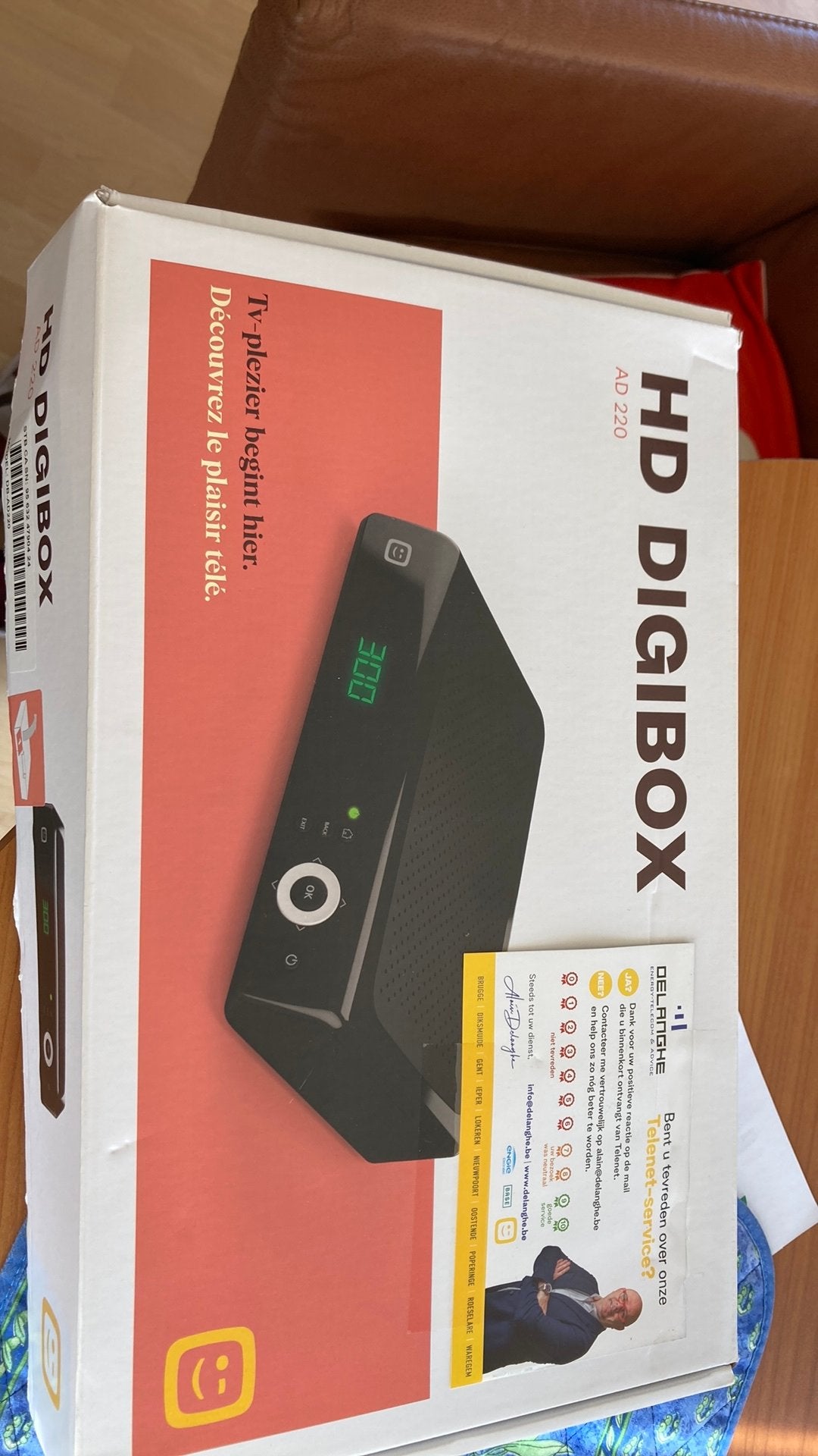 Digibox hd telenet, Ophalen of Verzenden, Zo goed als nieuw