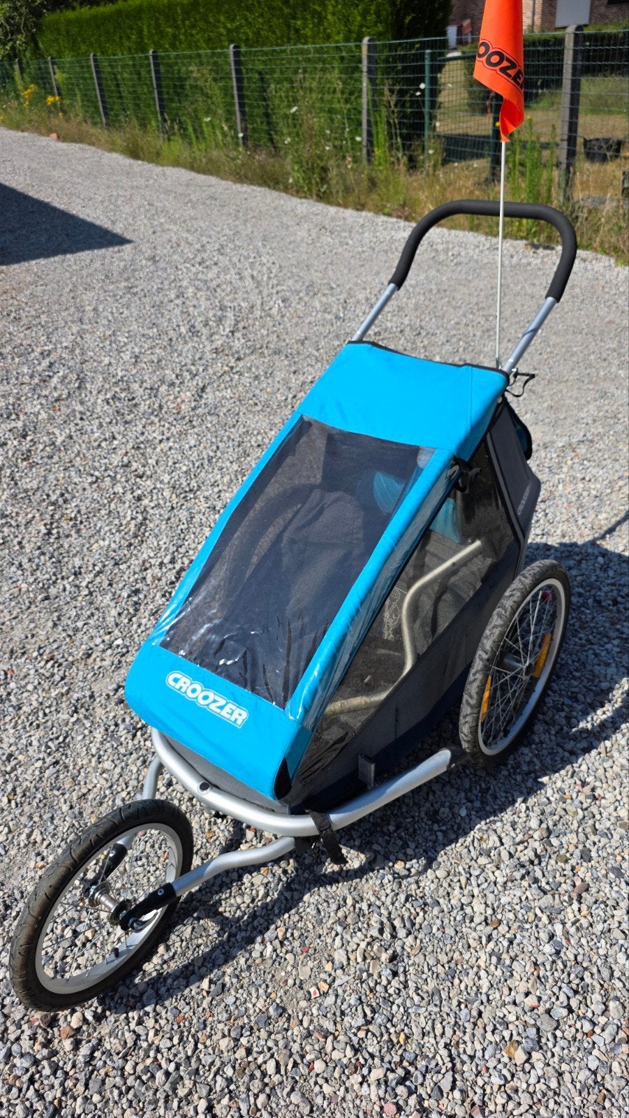 Croozer fietskar, Fietsen en Brommers, Ophalen, Gebruikt, Opvouwbaar, Croozer
