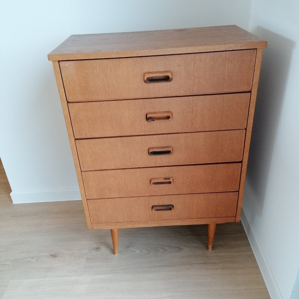 SCANDINAVISCHE LADENKAST - VINTAGE DESIGN, Enlèvement