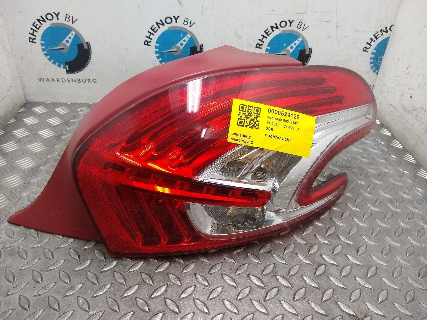 PEUGEOT 208 1.4 e-HDi Active  ACHTERLICHT R 2013, Ophalen of Verzenden, Gebruikt, ARN erkend