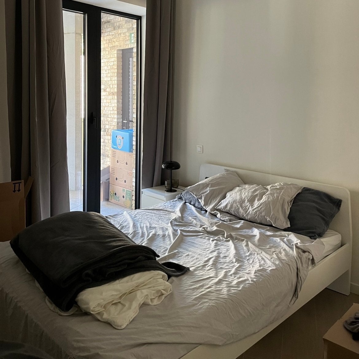IKEA Askvoll 140x200 bedframe + lattenbodem, Huis en Inrichting, Slaapkamer | Bedden, Ophalen