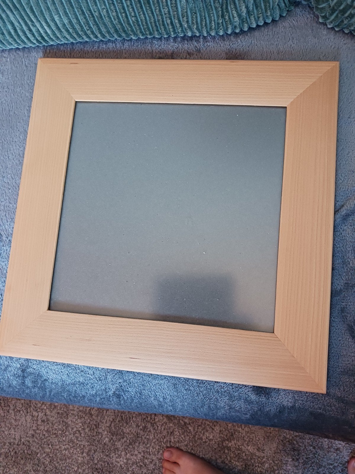 Vierkanten kader te koop., Ophalen, Zo goed als nieuw, Bruin, Fotolijst
