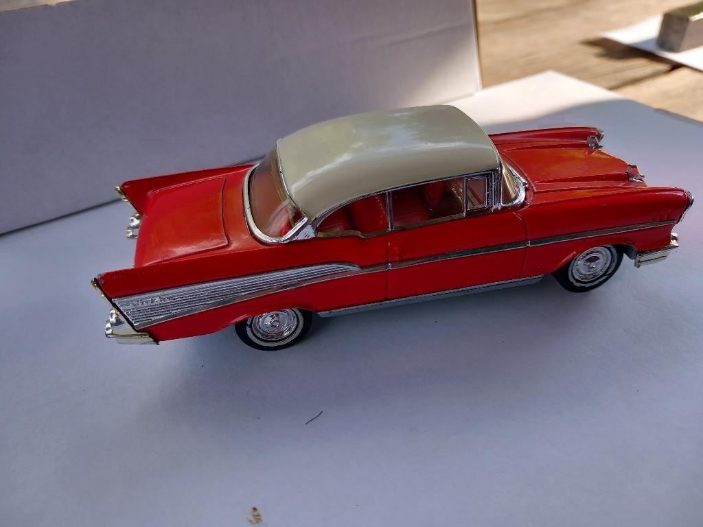 Dy-2 Chevrolet belair  sport coupe dinky, Ophalen of Verzenden, Zo goed als nieuw, Auto