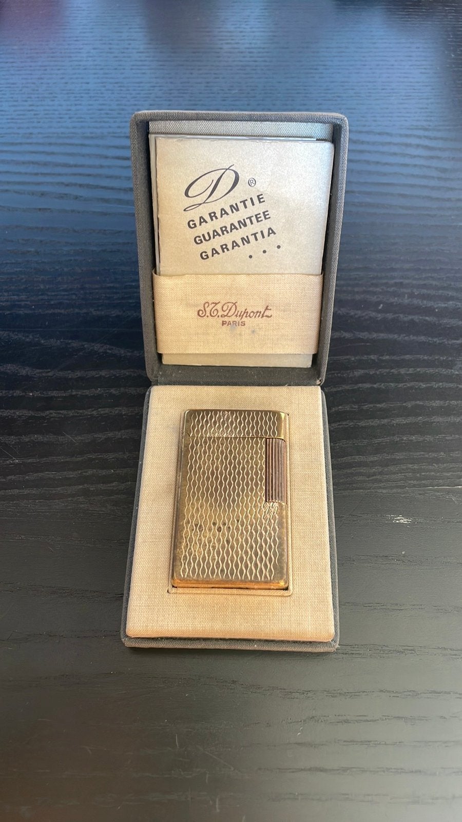 Briquet aansteker st dupont, Enlèvement ou Envoi, Comme neuf, Briquet