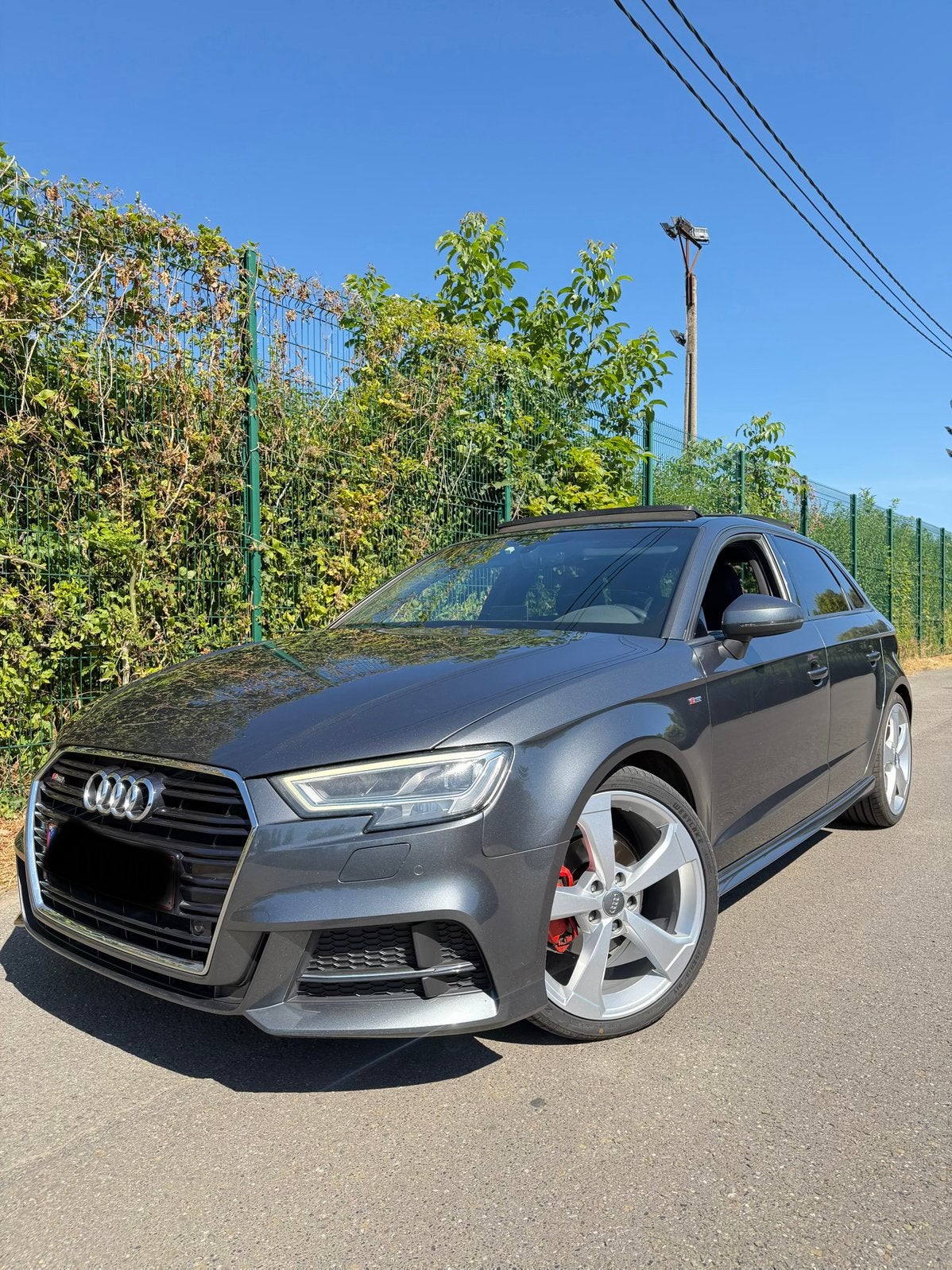 Audi a3 s-line 2017 euro 6b, Bluetooth, Achat, Alcantara, Particulier