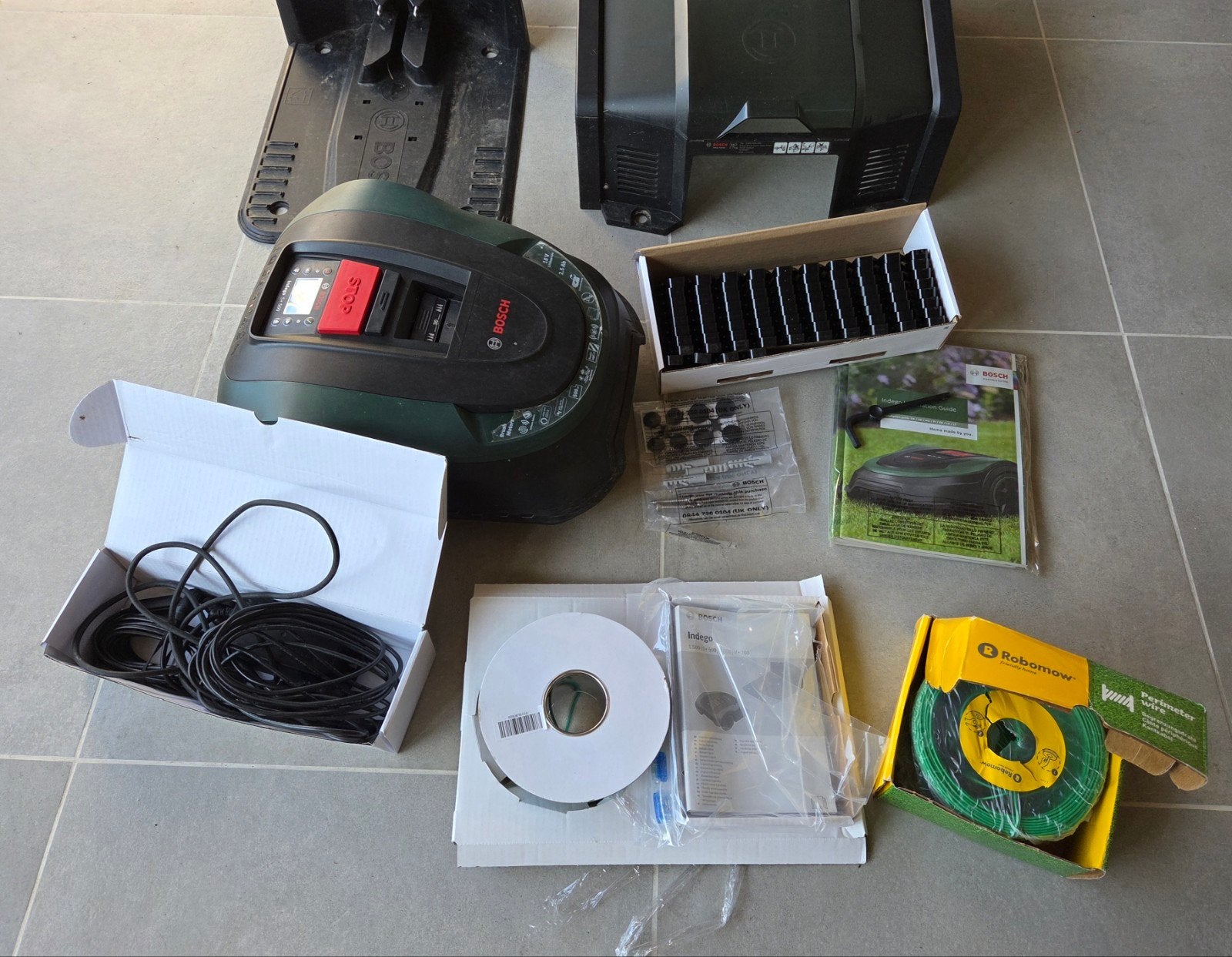 Bosch Indego S+ 500 robotgrasmaaier, Ophalen