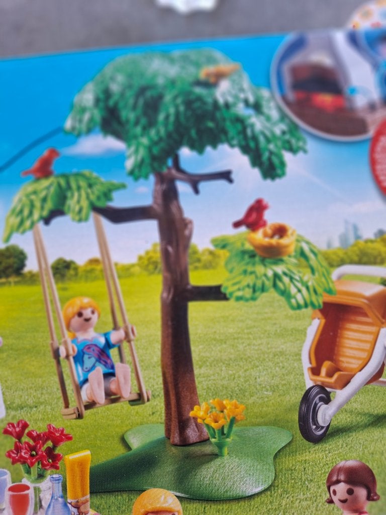 playmobil 9272 - familiefeest met barbecue, Ophalen of Verzenden, Gebruikt, Complete set