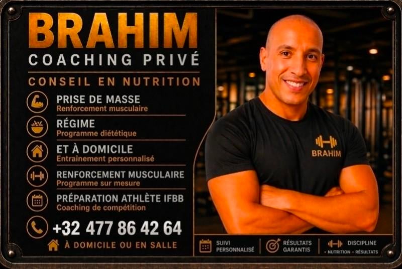 Transformer votre corps avec un coaching personnalisé, Enlèvement