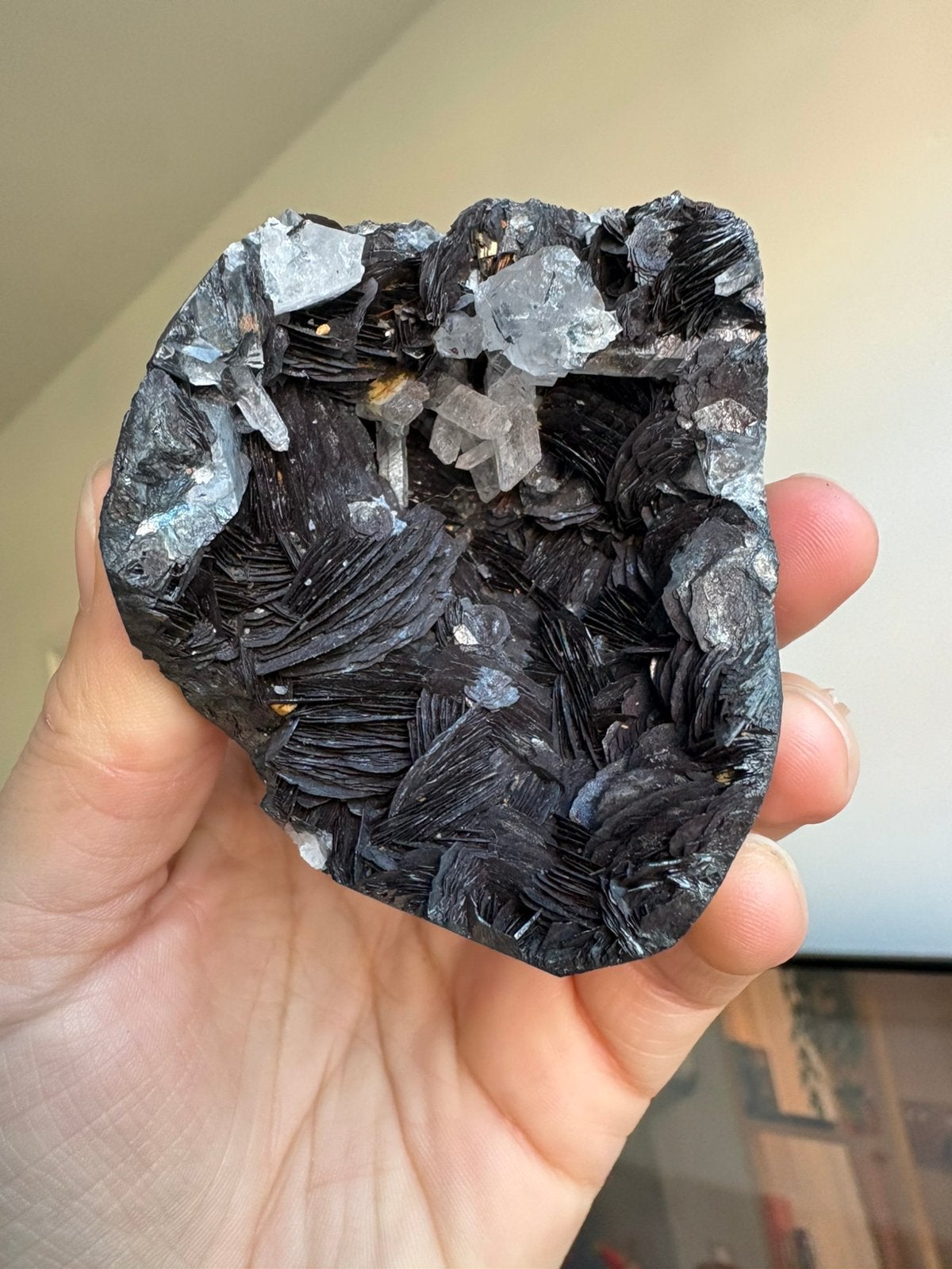 Spécularite brute naturelle avec hématite, Collections, Enlèvement ou Envoi