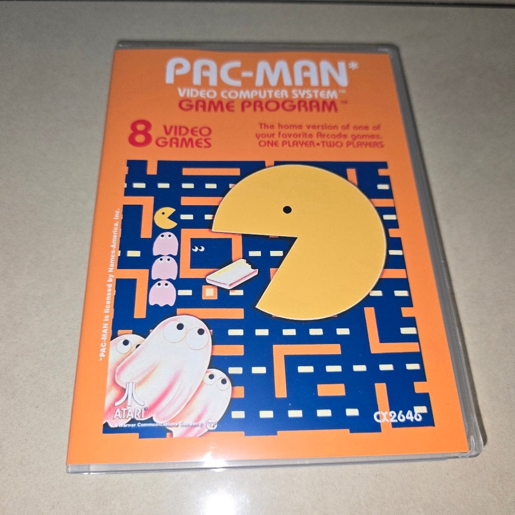 Pac-Man Atari 2600 Game Case, Games en Spelcomputers, Games | Atari, Zo goed als nieuw, Atari 2600, Verzenden