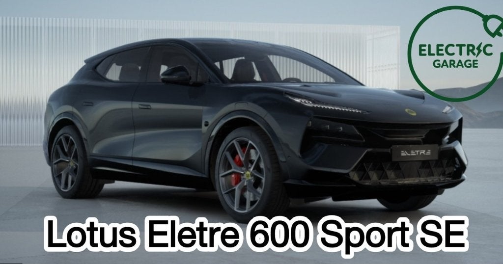 Lotus Eletre 600 Sport SE * Garantie*BTW, Auto's, Testrit aan huis, Zwart, Leder, 5 zetels