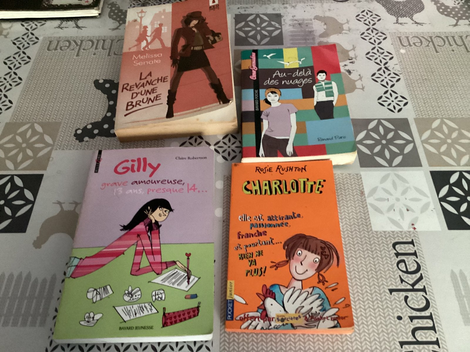 Le lot de 4 libres, Livres, Enlèvement, Utilisé