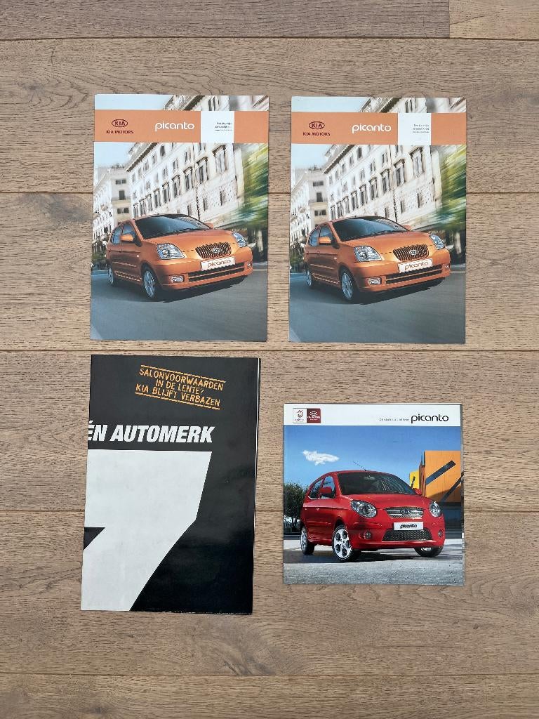 BROCHURES KIA PICANTO, Enlèvement ou Envoi