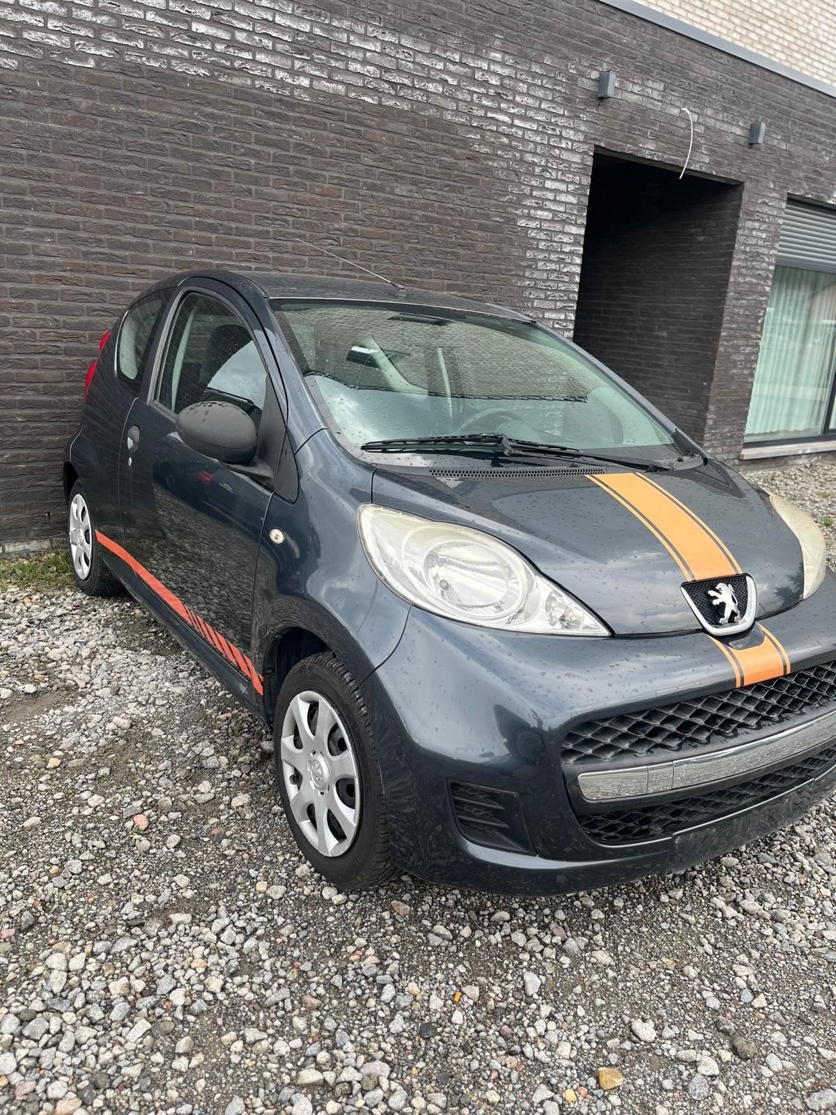 PEUGEOT 107* benzine* gekeurd voor verkoop, Auto's, Voorwielaandrijving, 4 zetels, Stof, Zwart