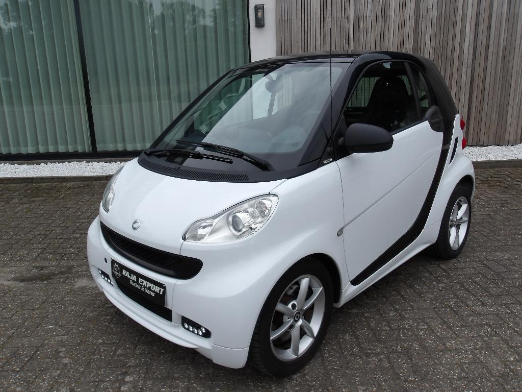 Smart Fortwo, Auto's, Smart, Automaat, Euro 5, Leder en Stof, Wit