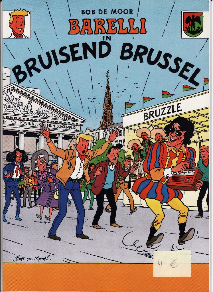 Bob De Moor “Barelli in Bruisend Brussel” NIEUW, Boeken, Stripverhalen, Eén stripboek, Ophalen of Verzenden, Nieuw