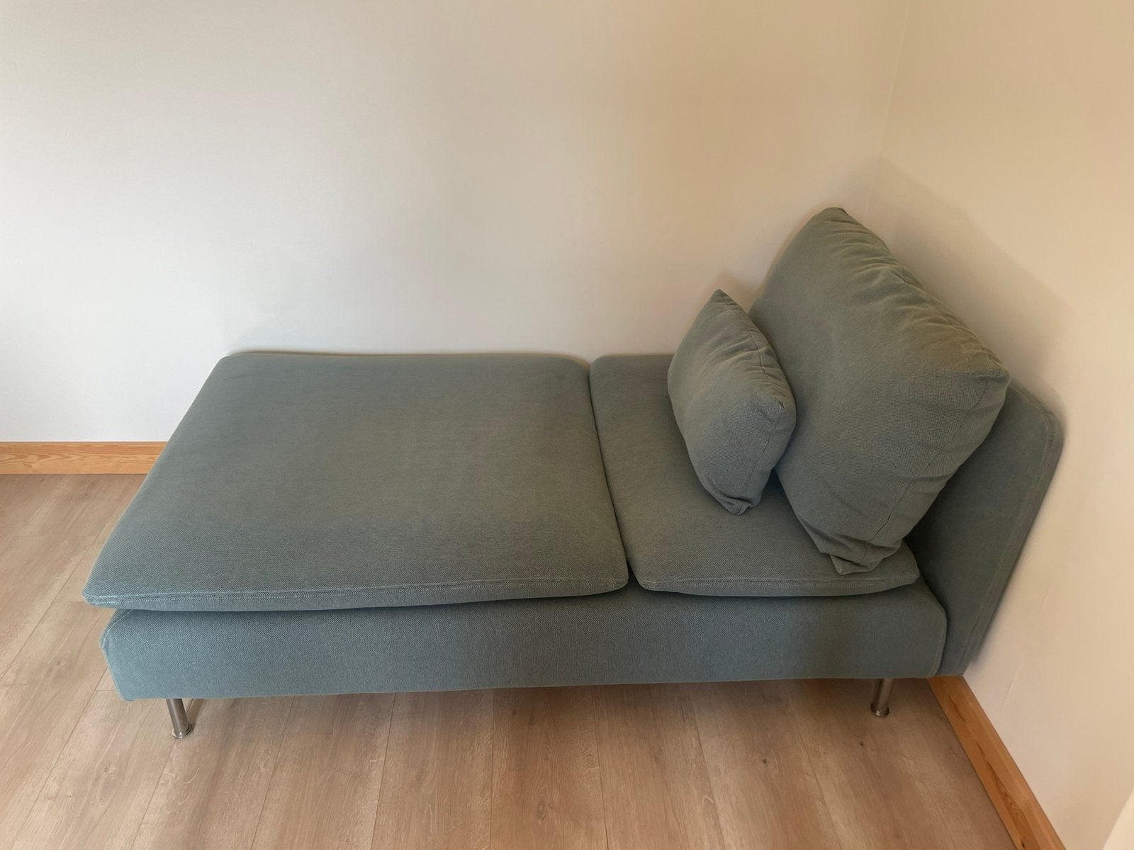 Zetel - Chaise longue Ikea, Ophalen, Gebruikt, Eenpersoons, Minder dan 150 cm