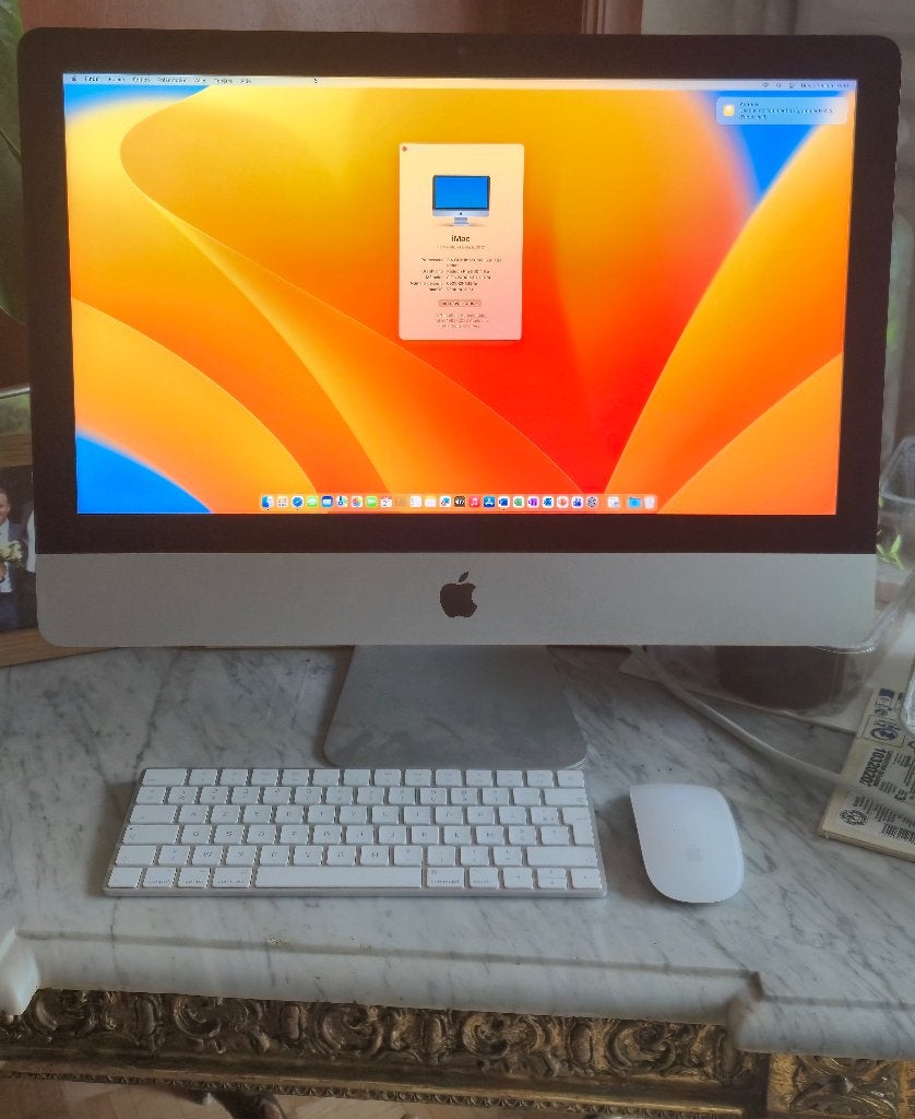 Apple iMac 21 4K 2017 - SSD 500, Ophalen, IMac, Zo goed als nieuw, 21,5
