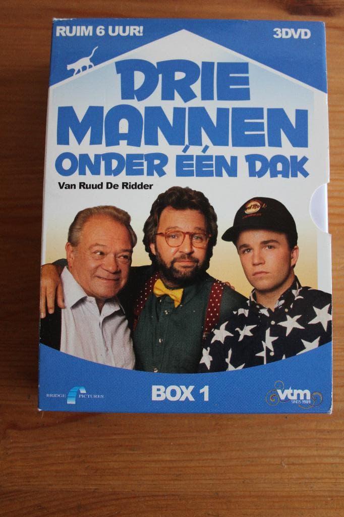 Drie mannen onder één dak    box 1-2-3, Cd's en Dvd's, Alle leeftijden, Ophalen of Verzenden, Zo goed als nieuw, Komedie