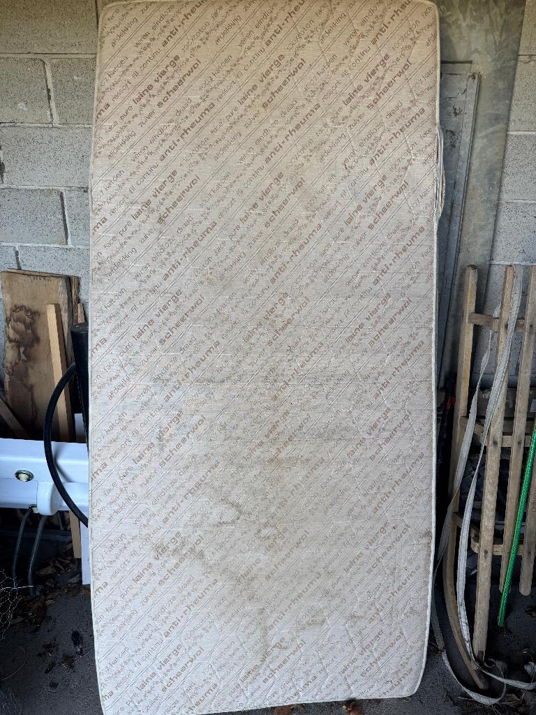 Matras, Ophalen, Gebruikt, 90 cm, Eenpersoons