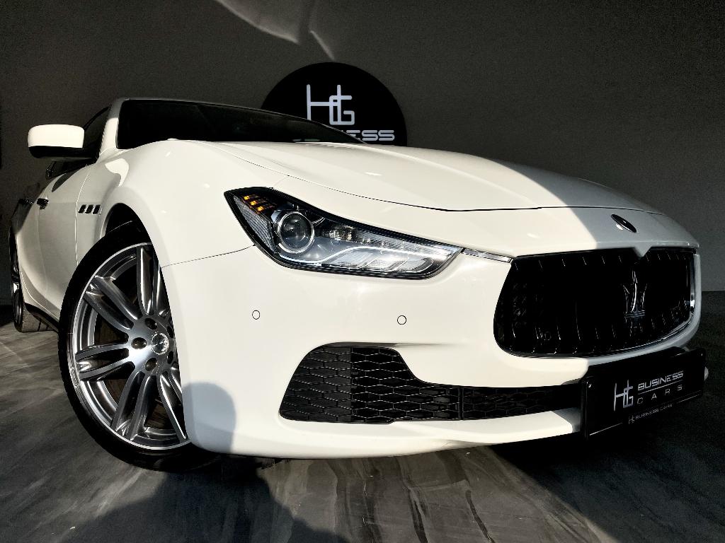 Maserati Ghibli 3.0 D/ TOIT OUVRANT/ ACTIVE SOUND/CUIR/XÉNON, Auto's, Automaat, Zwart, Leder, Bedrijf